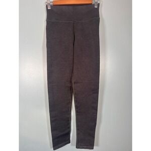 Aerie OFFLINE Seamless 7/8 Leggings Black Size Medium Athletic Activewear